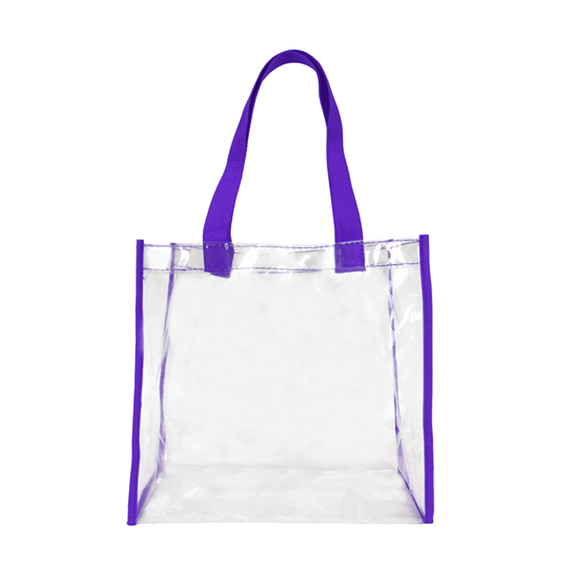 Basic Clear Stadium Security Open Tote 15