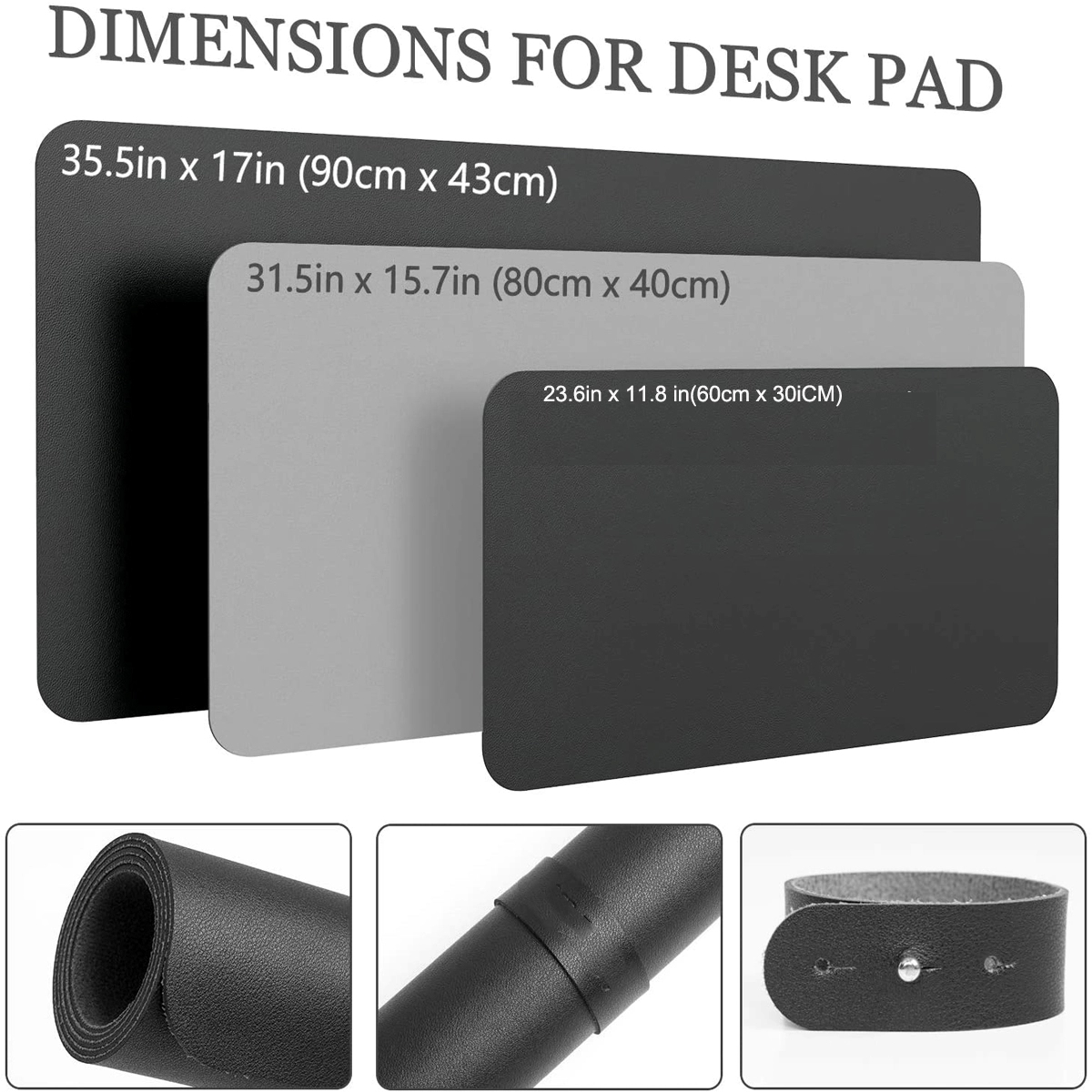 Waterproof Pvc Leather Desk Pad 3