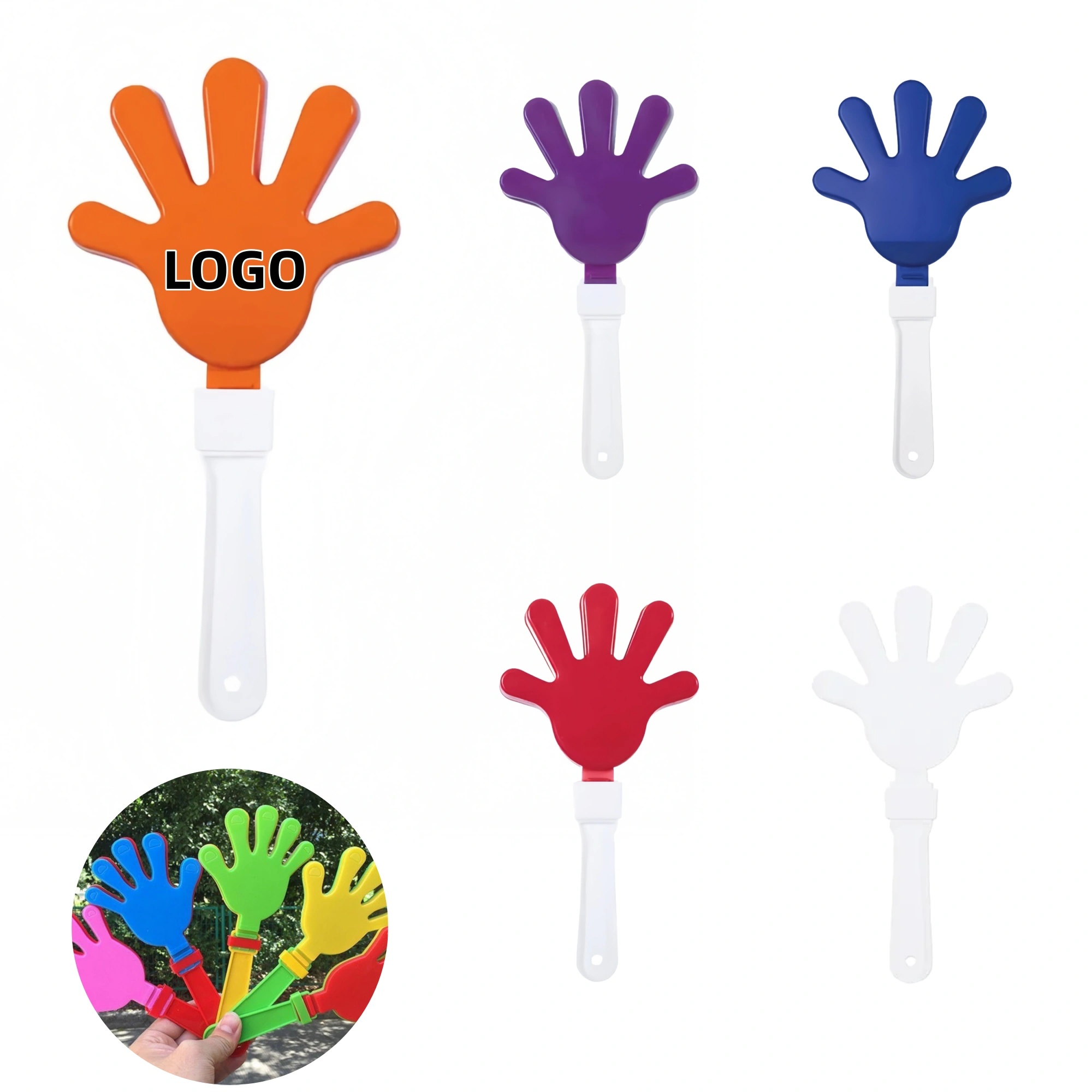 Brand new environmental protection plastic toy clapper