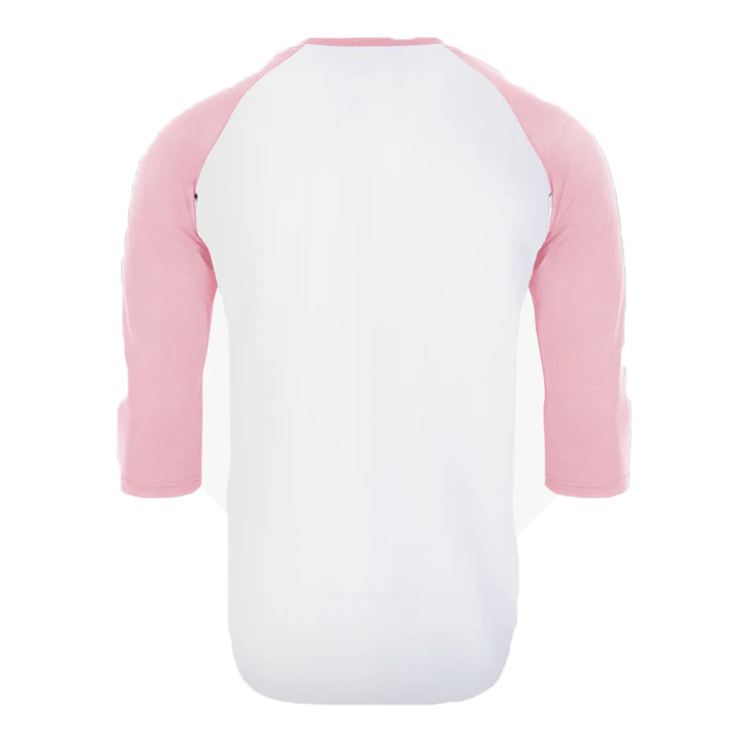 Men's Classic 3/4 Baseball Tee with White Body 4