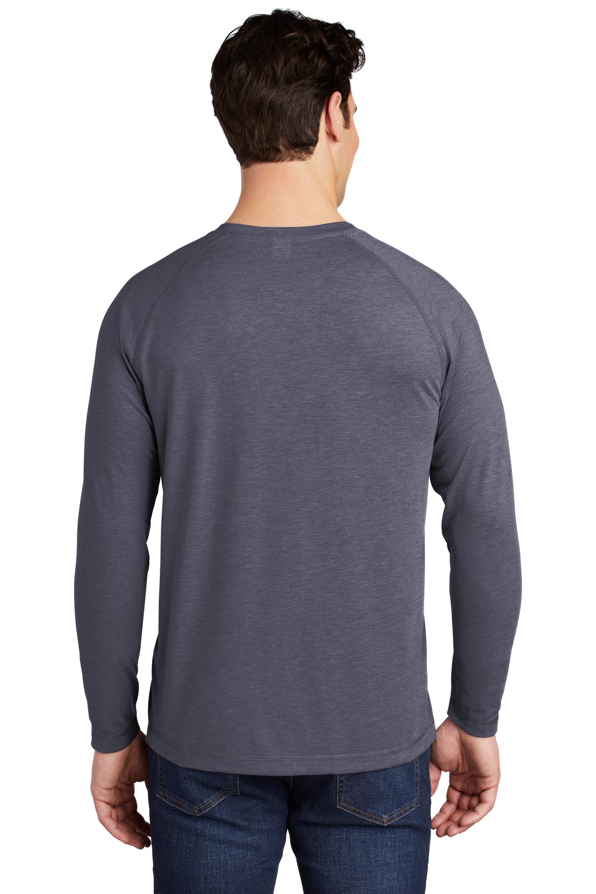 Sport-Tek® PosiCharge Long Sleeve Tri-Blend Wicking Raglan Tee 56