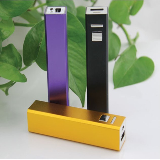 2600mAh Aluminum Portable Power Banks 3