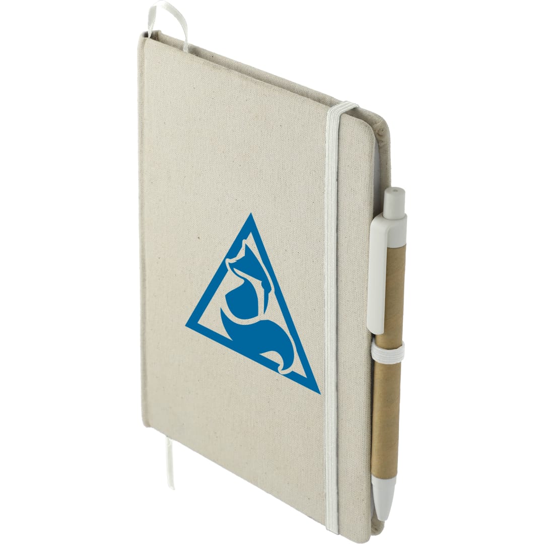 5" x 7" Organic Cotton Bound Notebook w/Pen 31