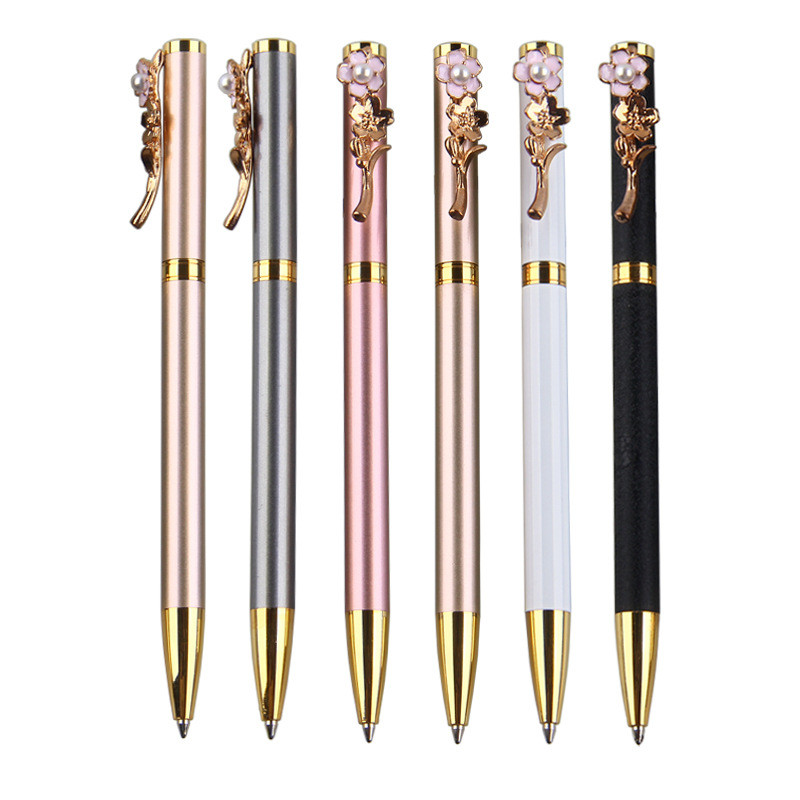 Flower Metal Ballpoint Pen 3