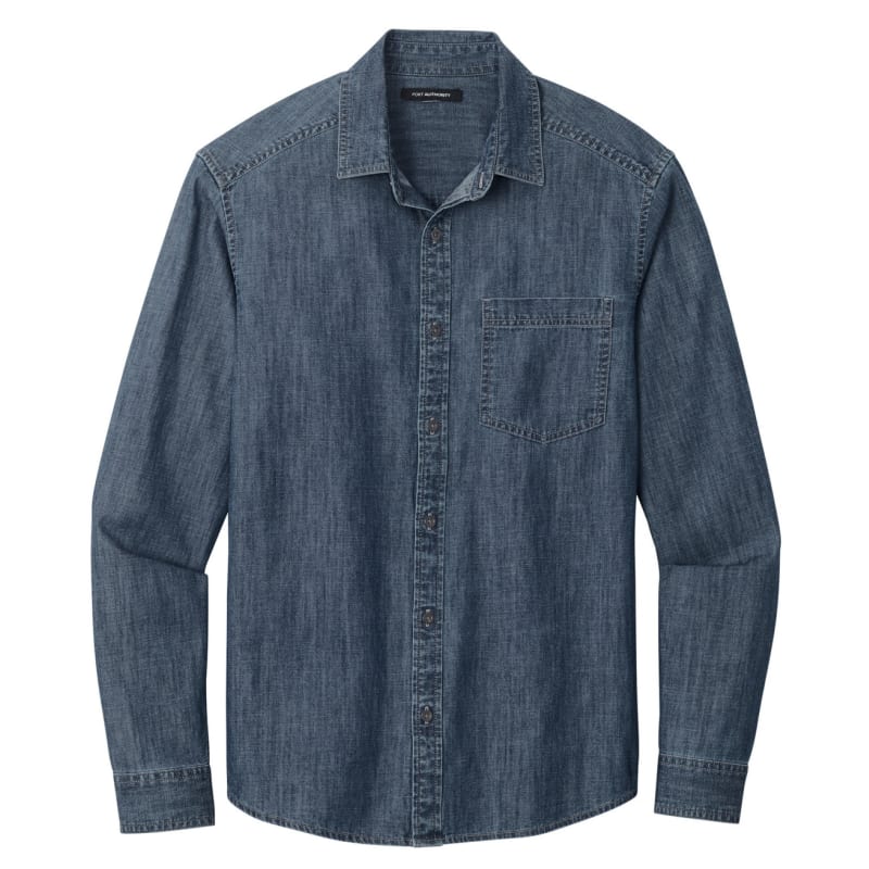 Port Authority Long Sleeve Perfect Denim Shirt 5
