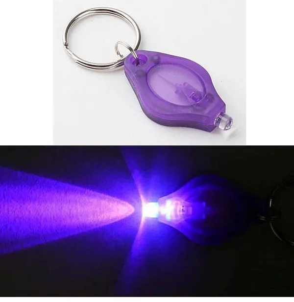 UV Light Mini LED Keychain 5