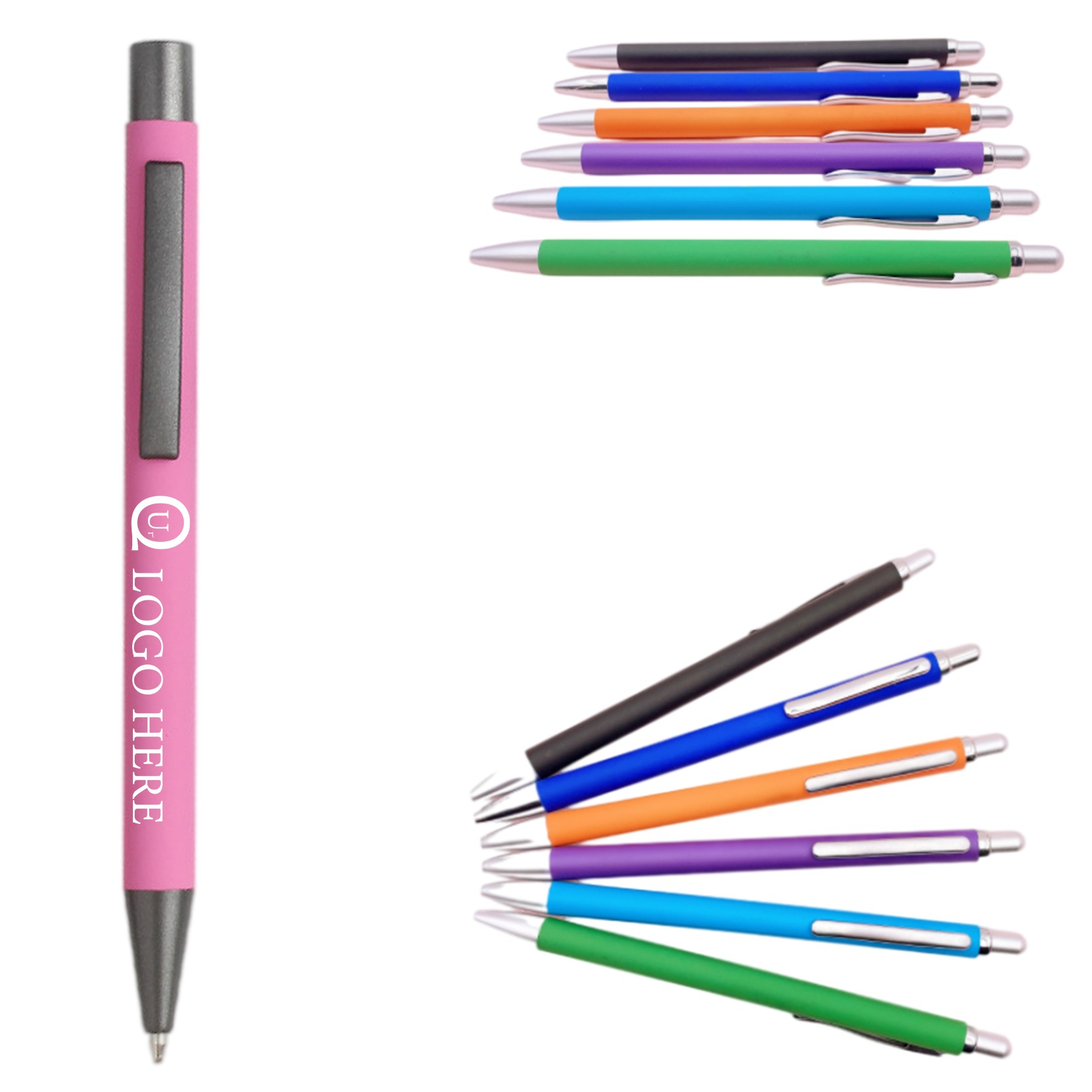 Aluminum Frosted Ballpoint Pen