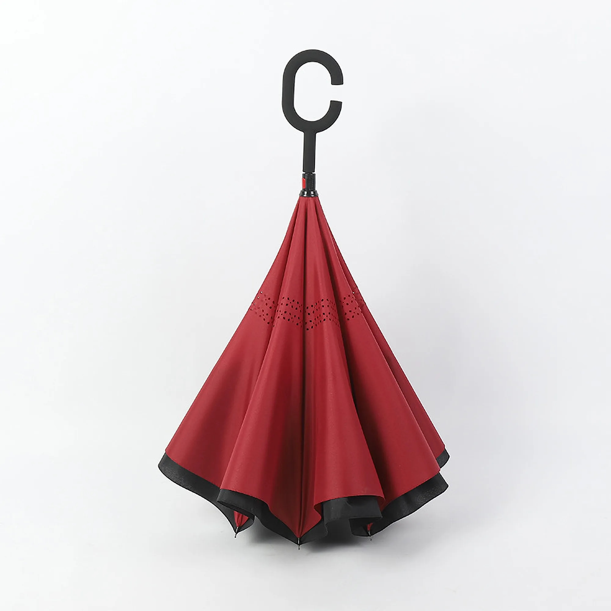 C-Handle Reverse Large Inverted Double Umbrella 12