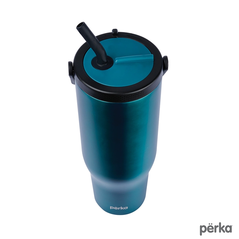Perka® Reginald 30oz. Recycled Vacuum Insulated Travel Tumbler 14