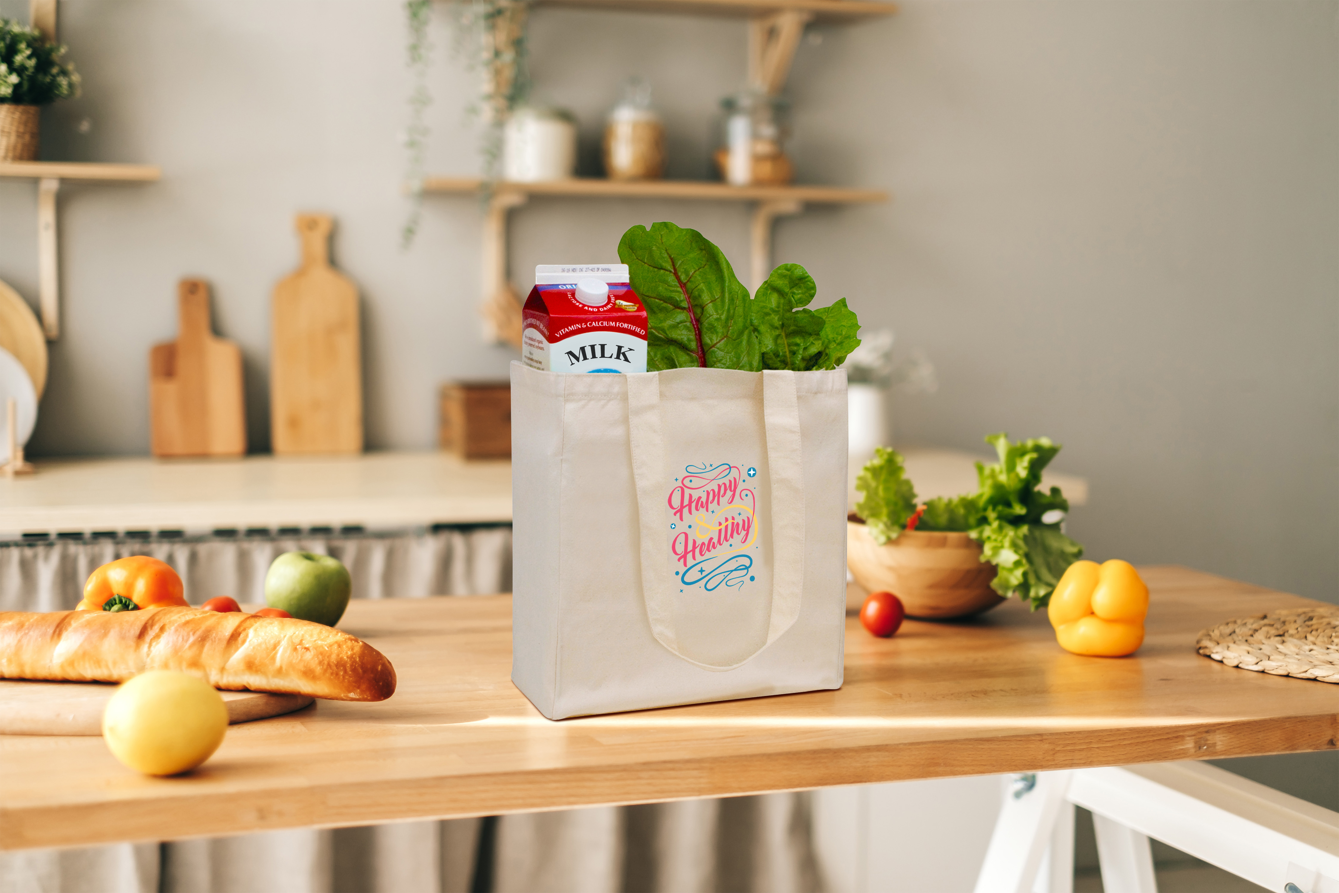 V Natural Organic Grocery Tote