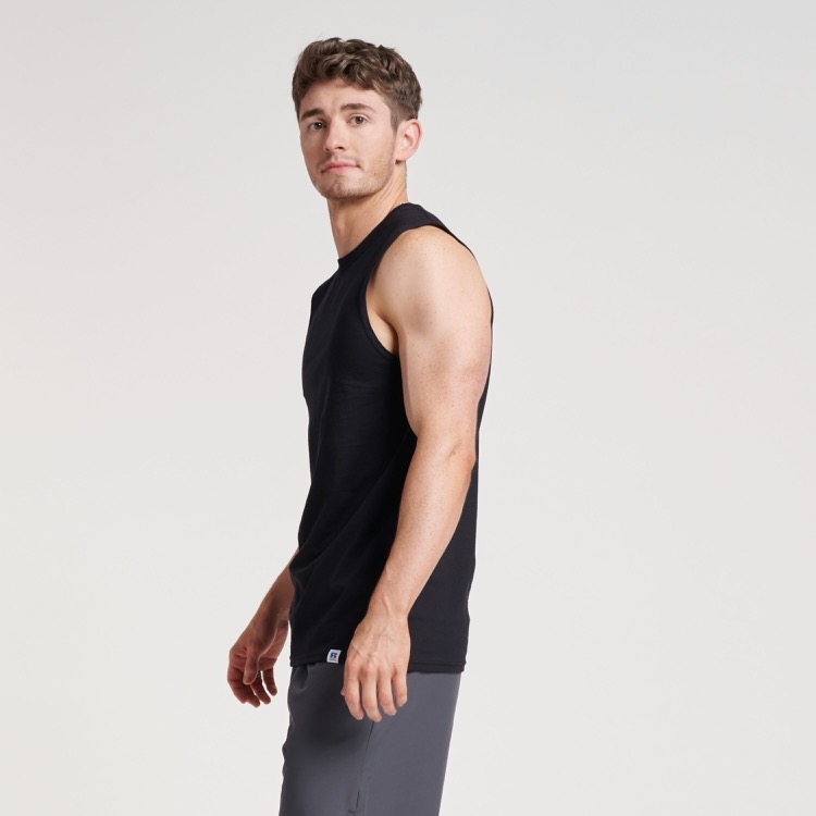 RUSSELL ATHLETIC DRI-POWER® CVC Performance Unisex Muscle T-Shirt 6