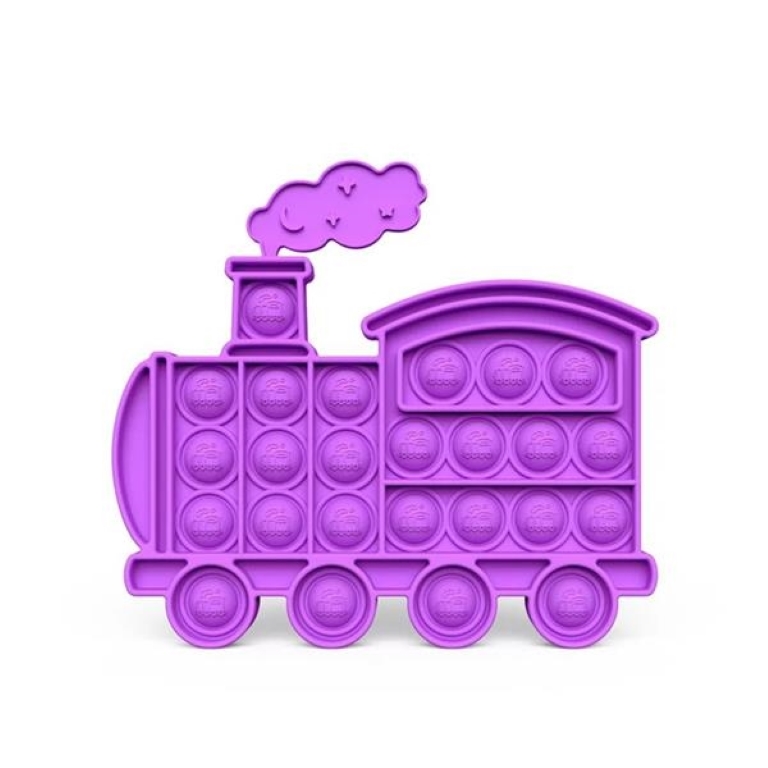 Train Car Bubble Fidget Silicon Toys 3