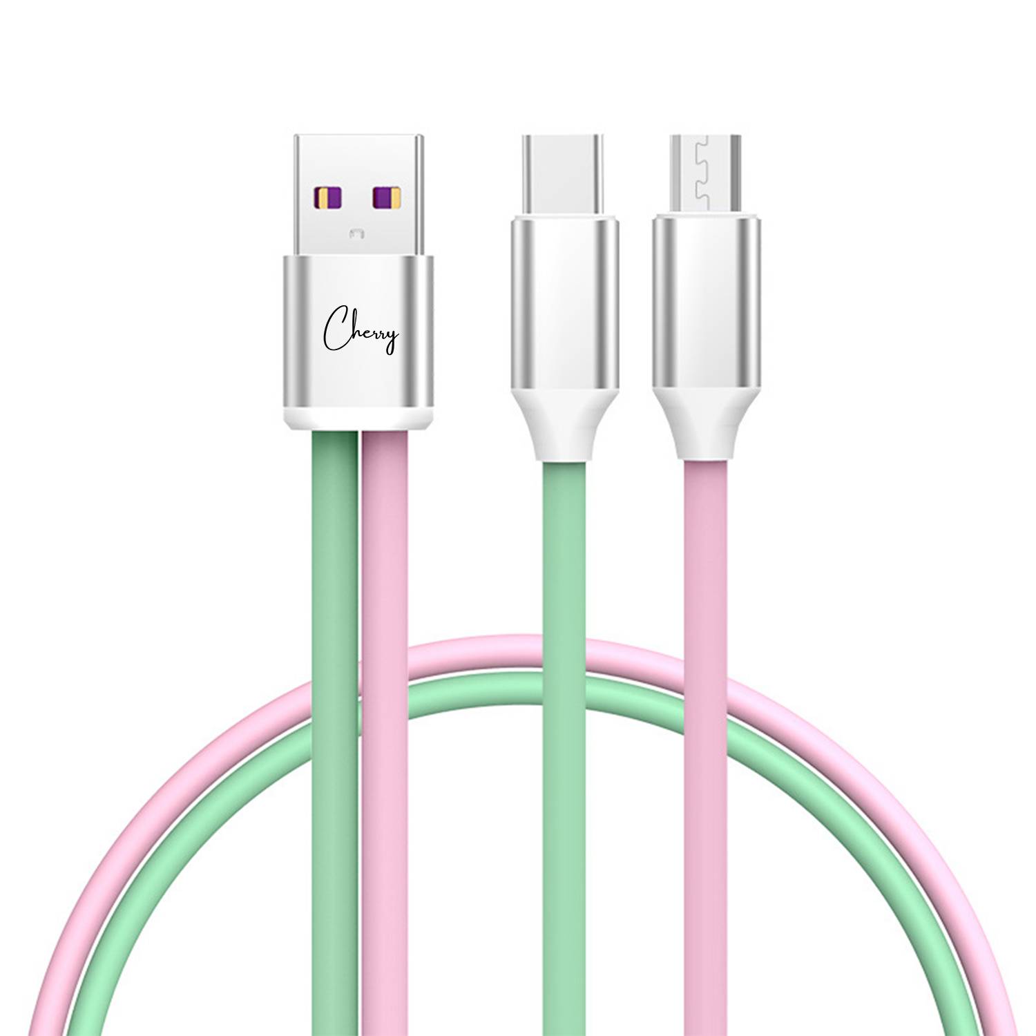 5A super fast charging one to three data cable