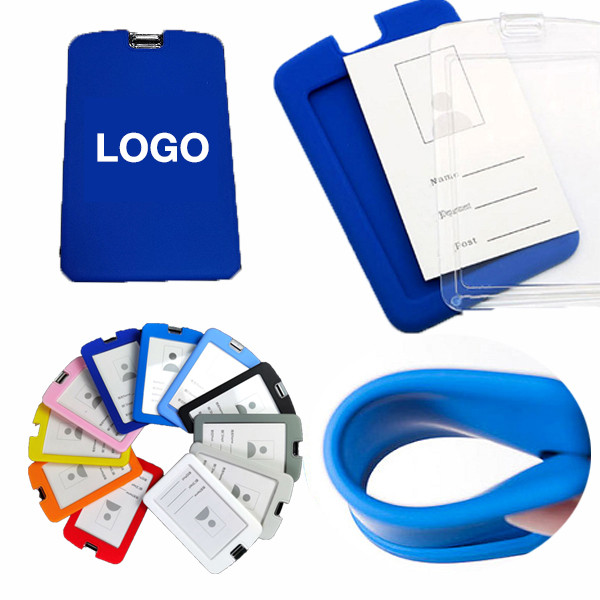 Silicone ID Badge Holder 1