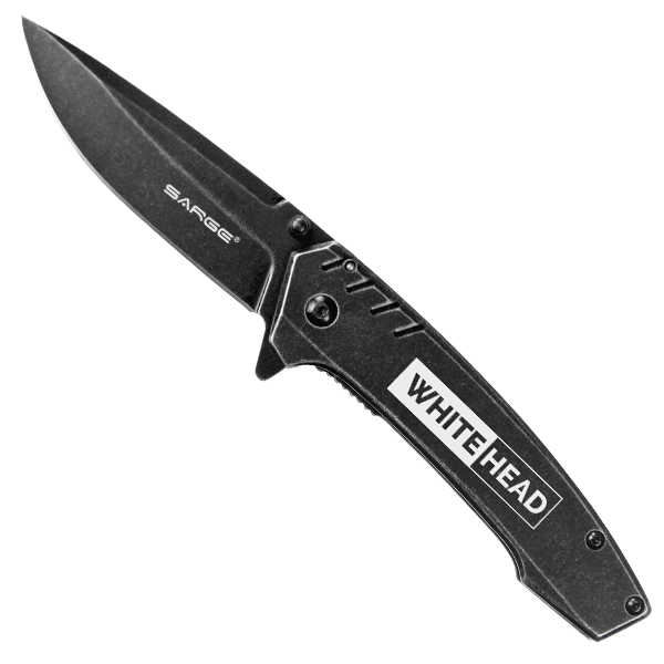 Stone - Stonewash Frame Lock Pocket Knife 2