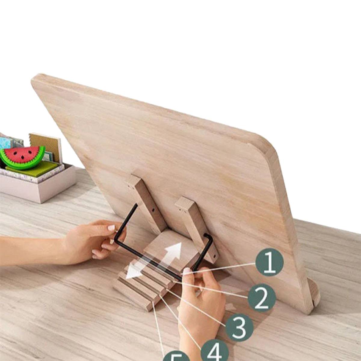 Wood Reading Shelf 2