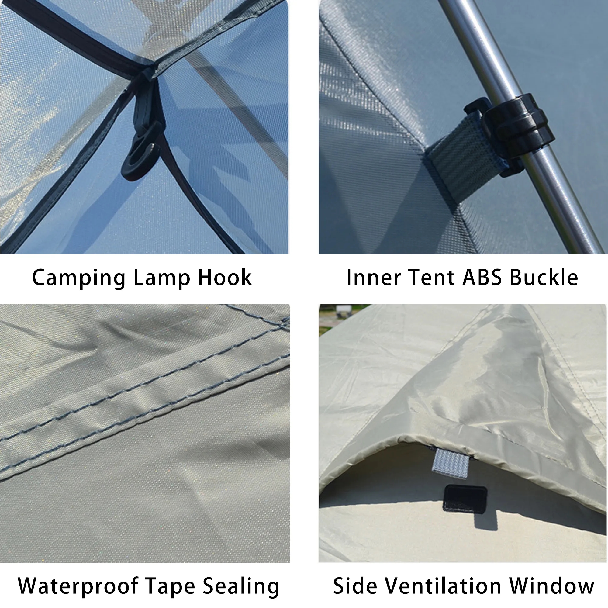 Lightweight 2-Person Double-Layer Camping Tent 3
