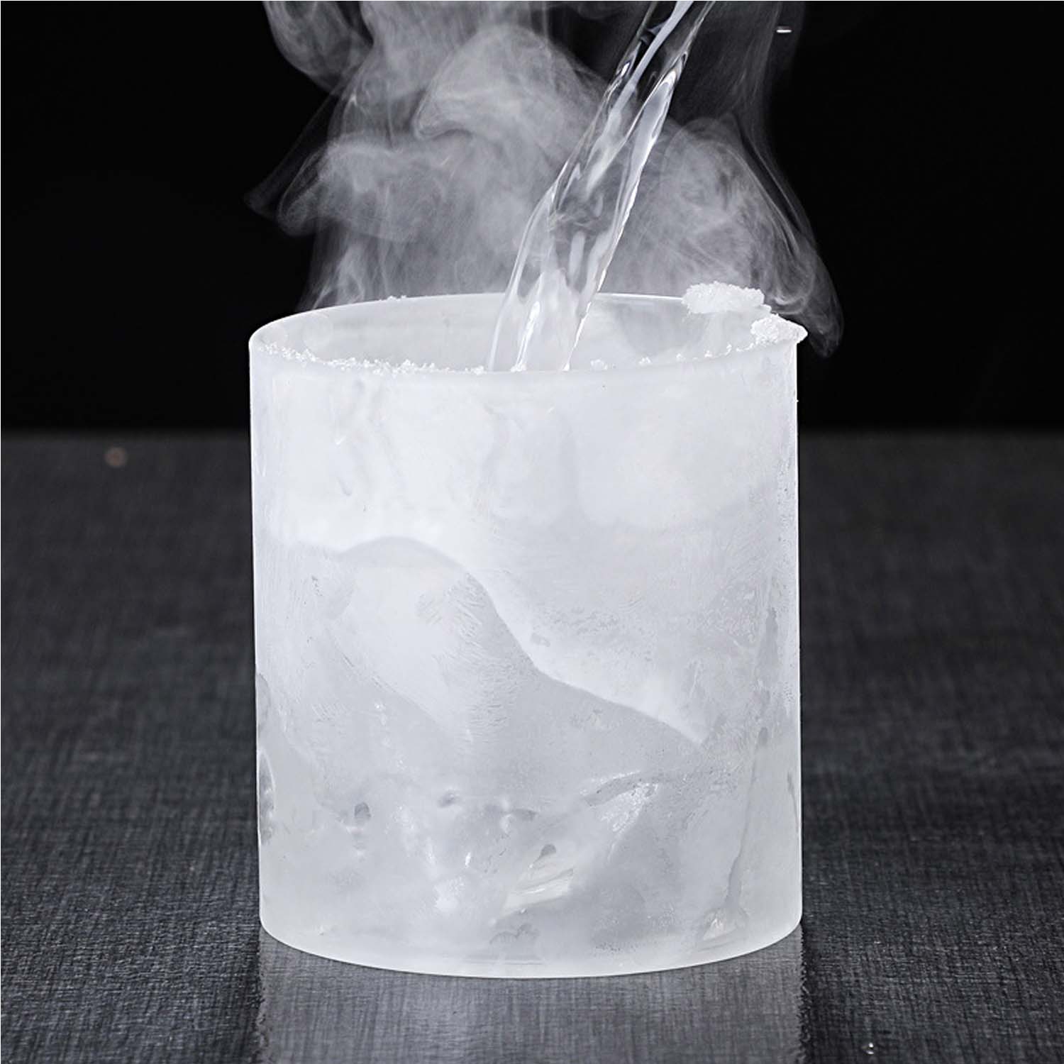 Creative household glass water cup 4
