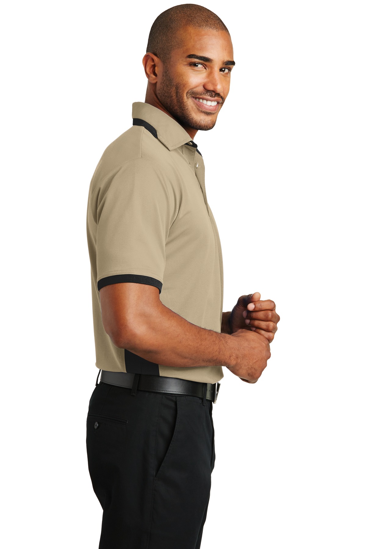 Port Authority Dry Zone Colorblock Ottoman Polo. K524 35