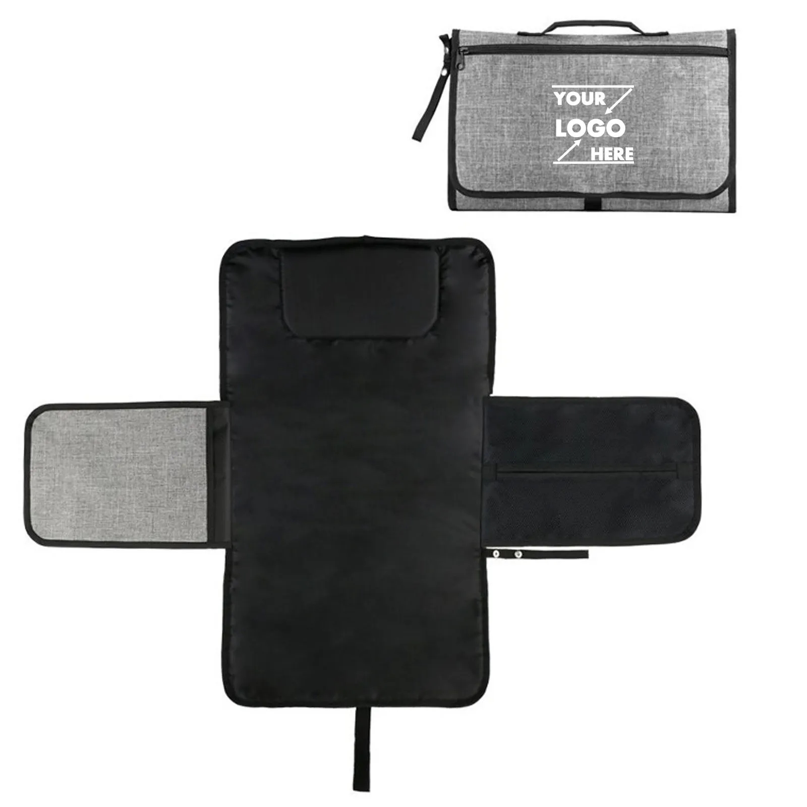 Soft Baby Diaper Changing Mat With Pillow 1