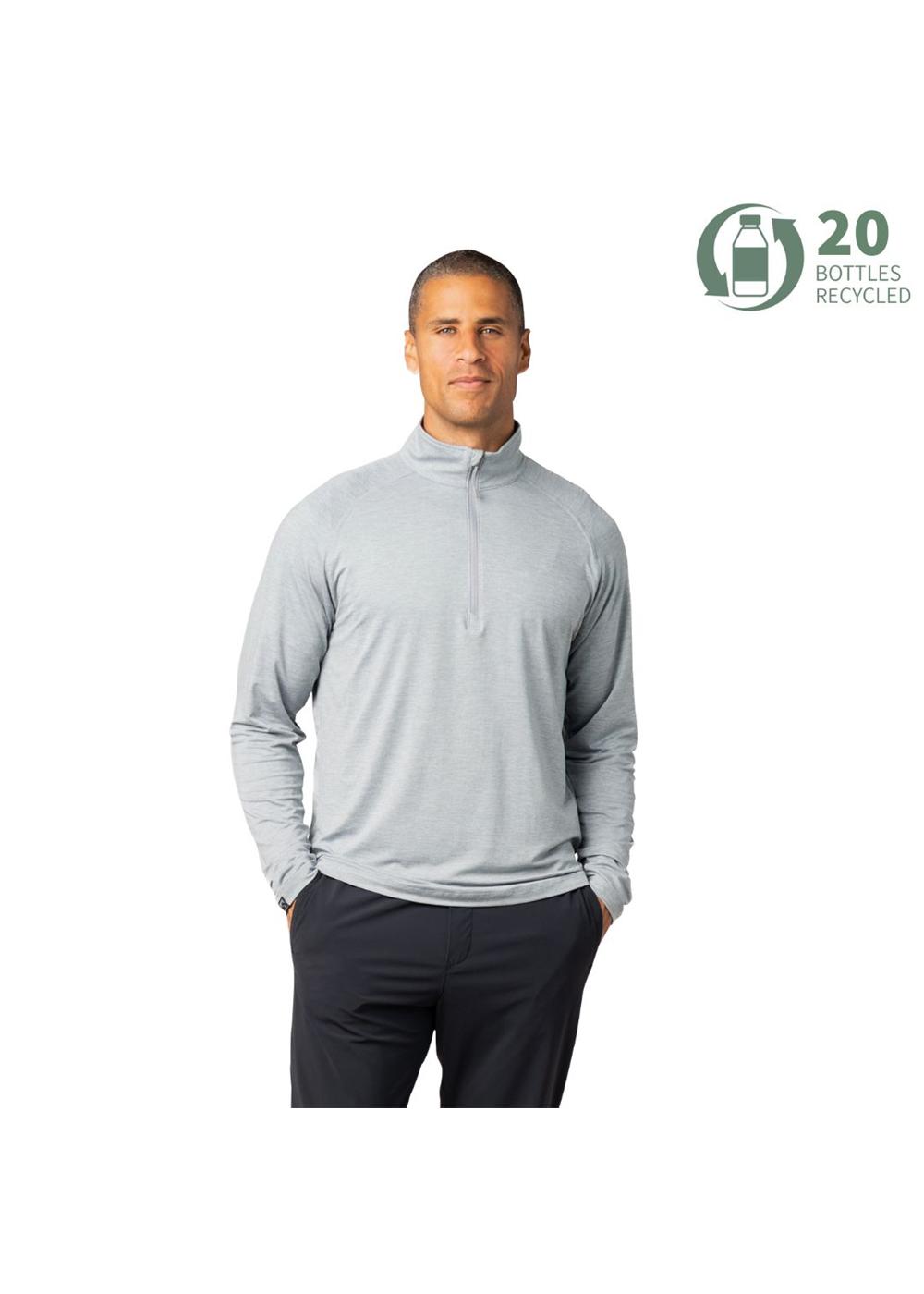 Storm Creek Men's Pacesetter Super Soft Lightweight Quarter Zip 40