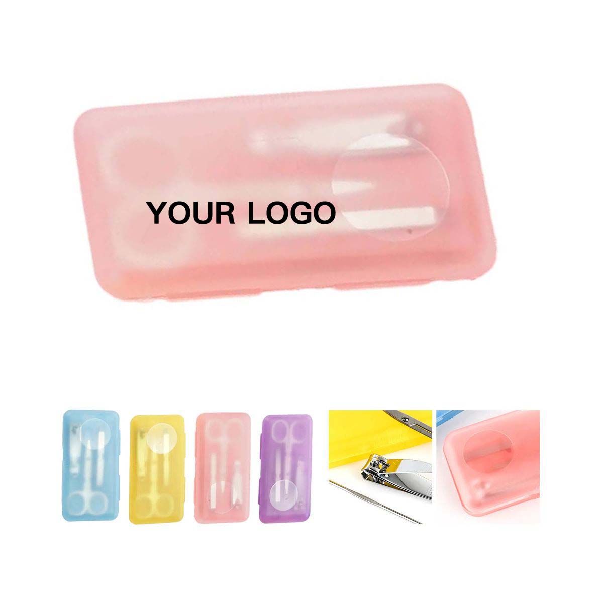 Travel Nail Care Kit with Compact Case 4