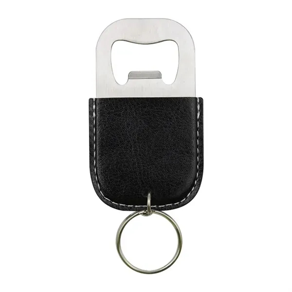 Leather Keychain Bottle Opener - Multi-functional Accessory 8