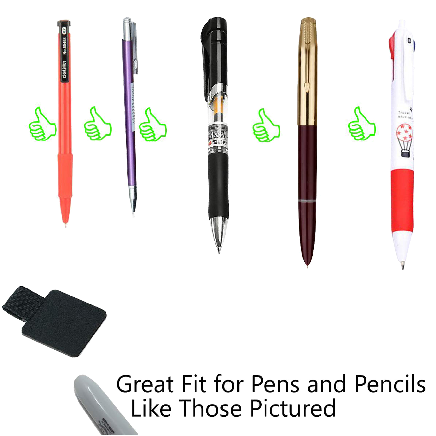 Adhesive Pen Loop Self-Adhesive Pen Holder 2