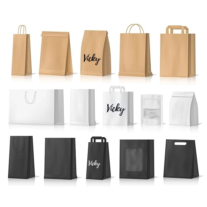 Paper Bag with Handle Bulk 2