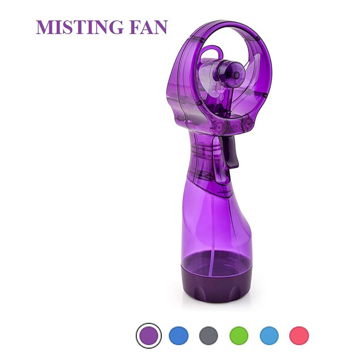 Handheld Battery Powered Water Misting Fan 1