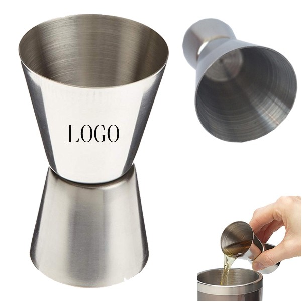 Stainless Steel Cocktail Shaker Jigger 2