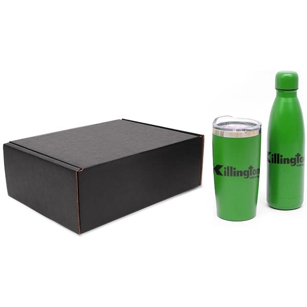 Stainless Steel 17oz. Tumbler & 22oz. Bottle Set 3