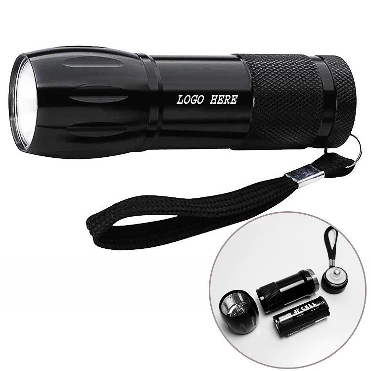 9 Light LED Torch Flashlight