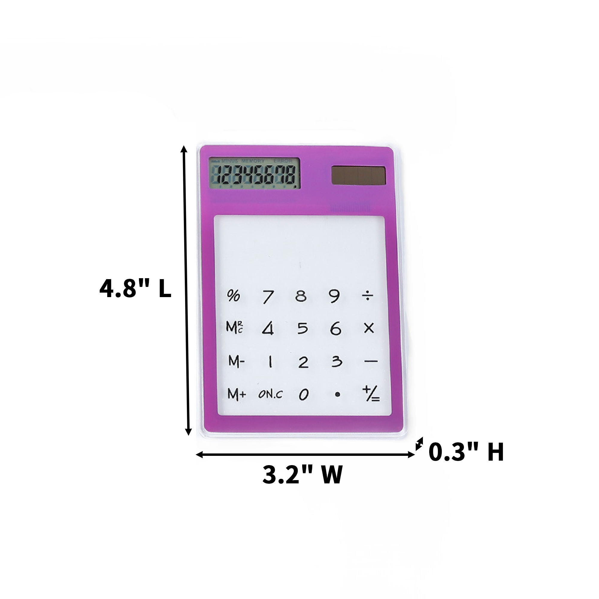 PS Panel Eight Digit Touch Key Compact With 4.8" Length X 3.2" Width X 0.3" Height 2