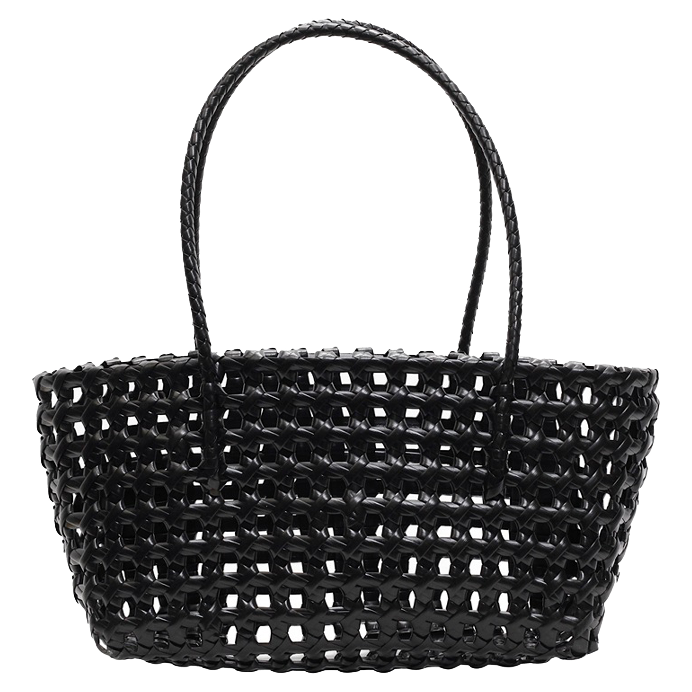 Polyester Hollow Woven Vacation Shoulder Bag 9
