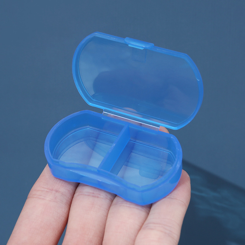 Portable Mini Clear Pill Box 2