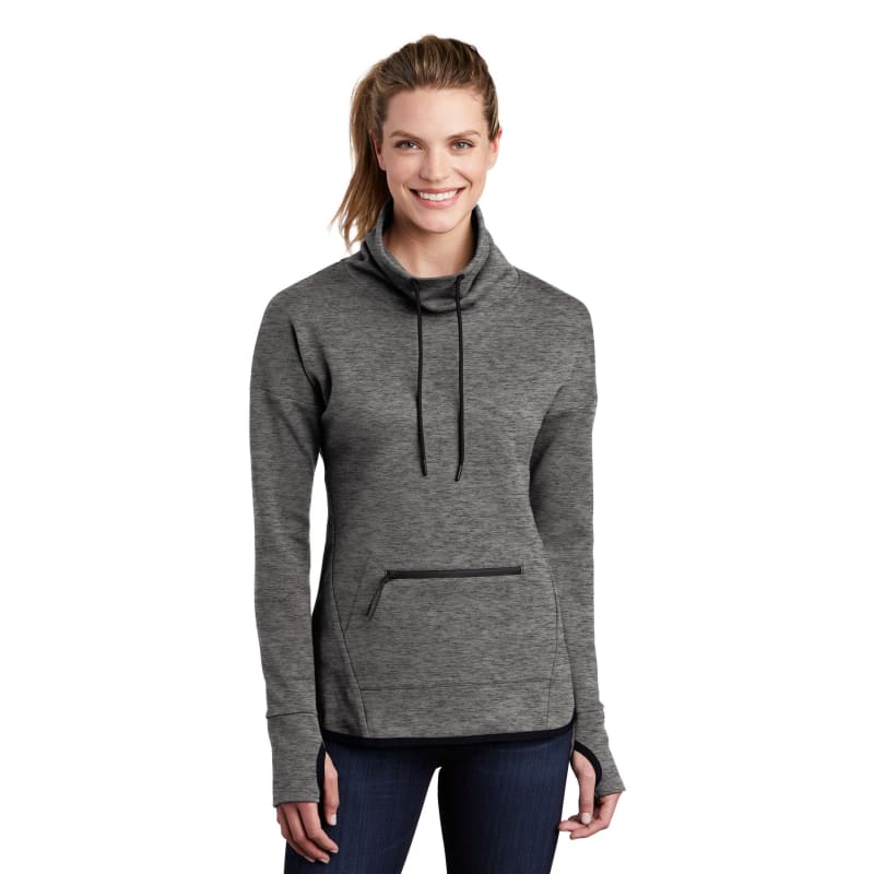 Sport-Tek Women's Triumph Cowl Neck Pullover 3