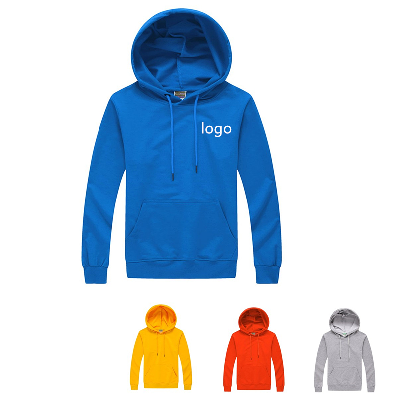 Cotton Hooded Sweatshirt, custom hoodie or sweatshirt with logo imprint 2