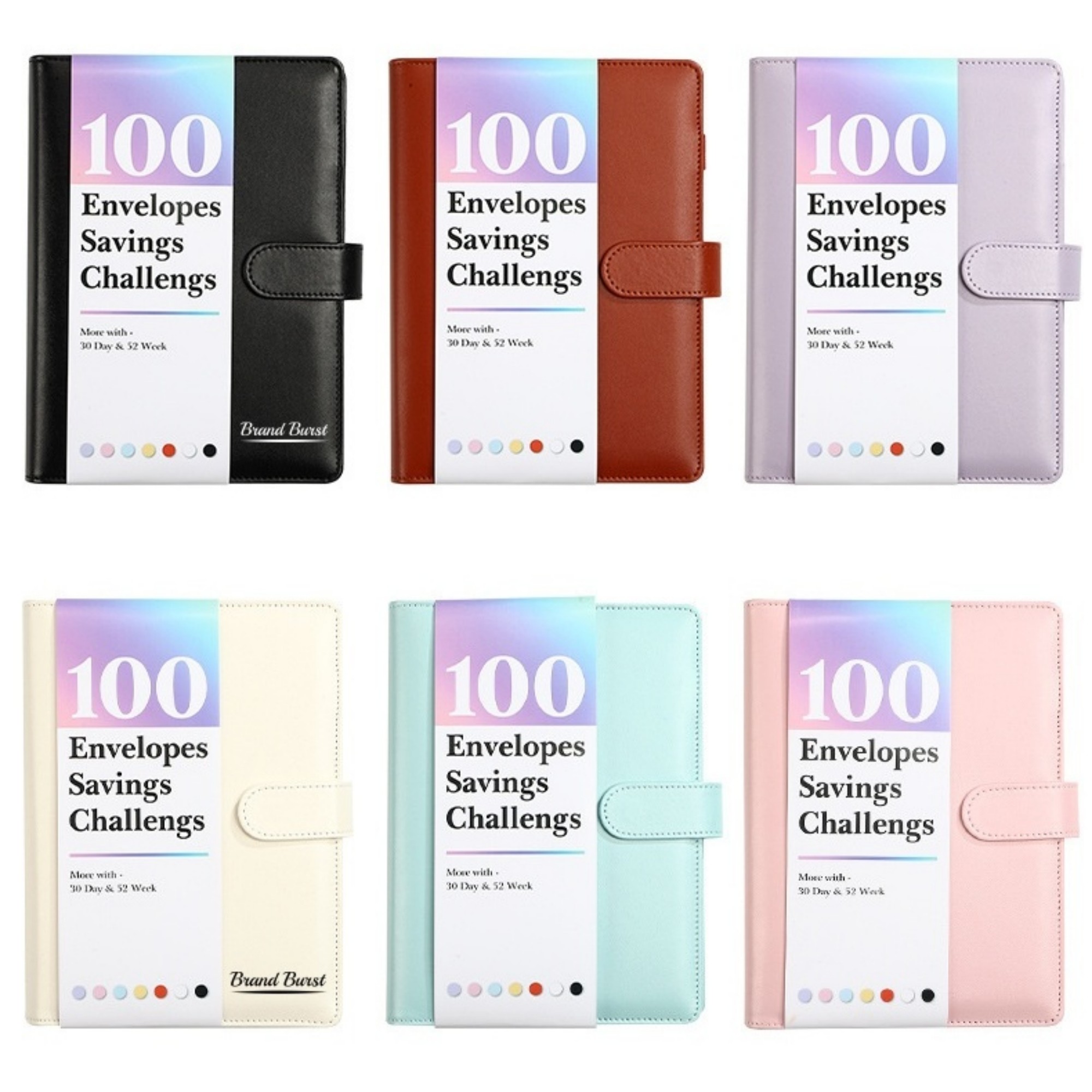 100 Envelopes Money Saving Challenge