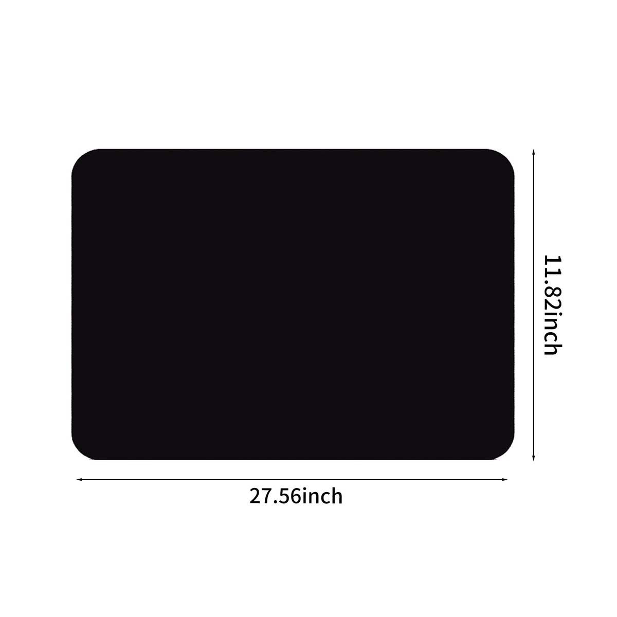 Extended Desk Mouse Pad with Non Slip Rubber Base 3