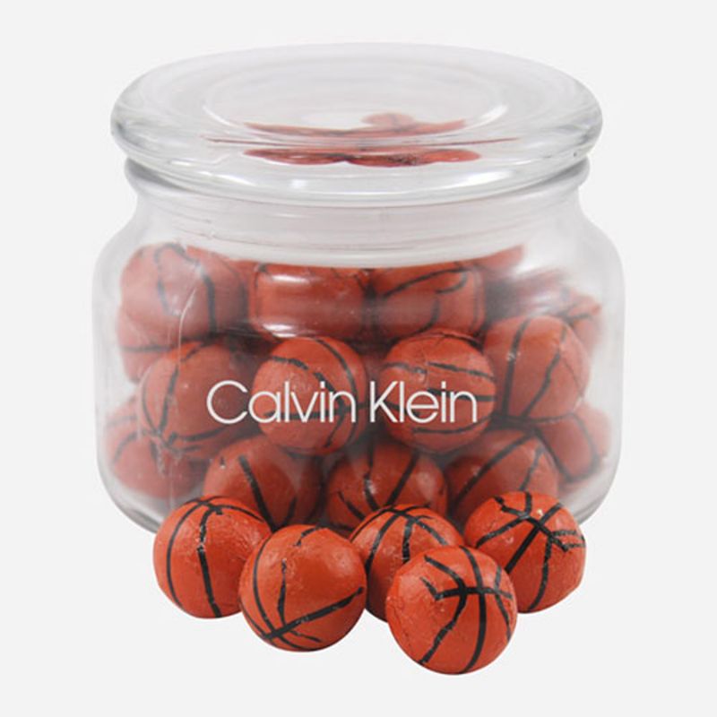 Jar with Chocolate Basketballs 2
