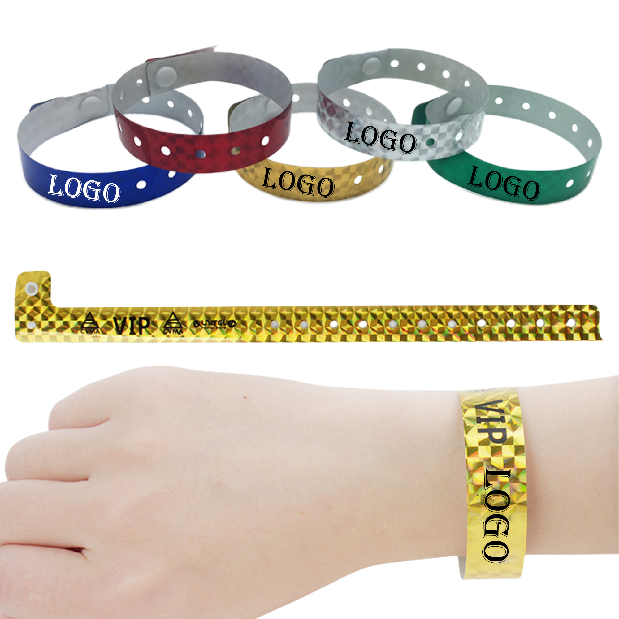 Wristbands - Event ID Identification Bands MOQ50 1
