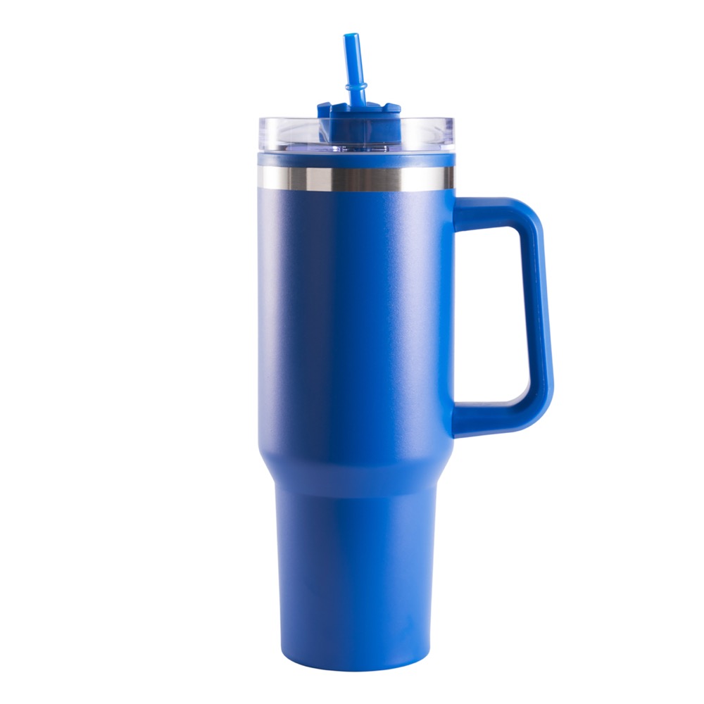 40oz. S/S Double Wall Tumbler with Plastic Liner 12