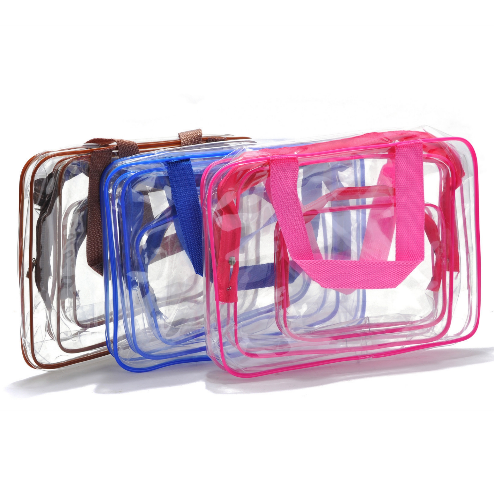 3pcs Clear Makeup Bag Sets 1