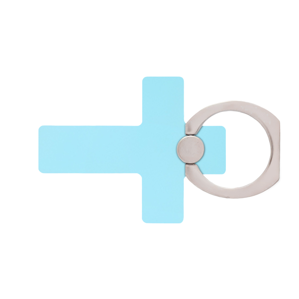Cross Shaped - Washington Metal Adhesive Cell Phone Ring Grip Holder And Stand 7