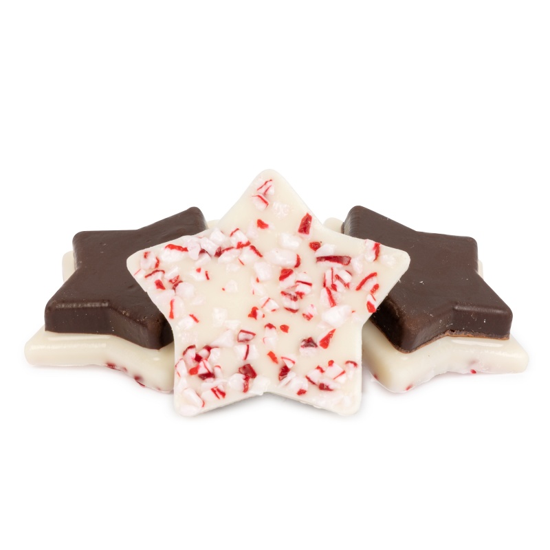 Tote Box with Peppermint Bark Shapes 8