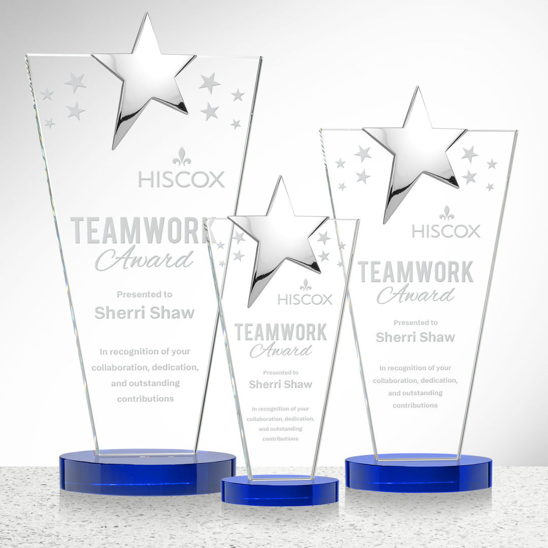 Mantella Chrome Star Award - Blue 11