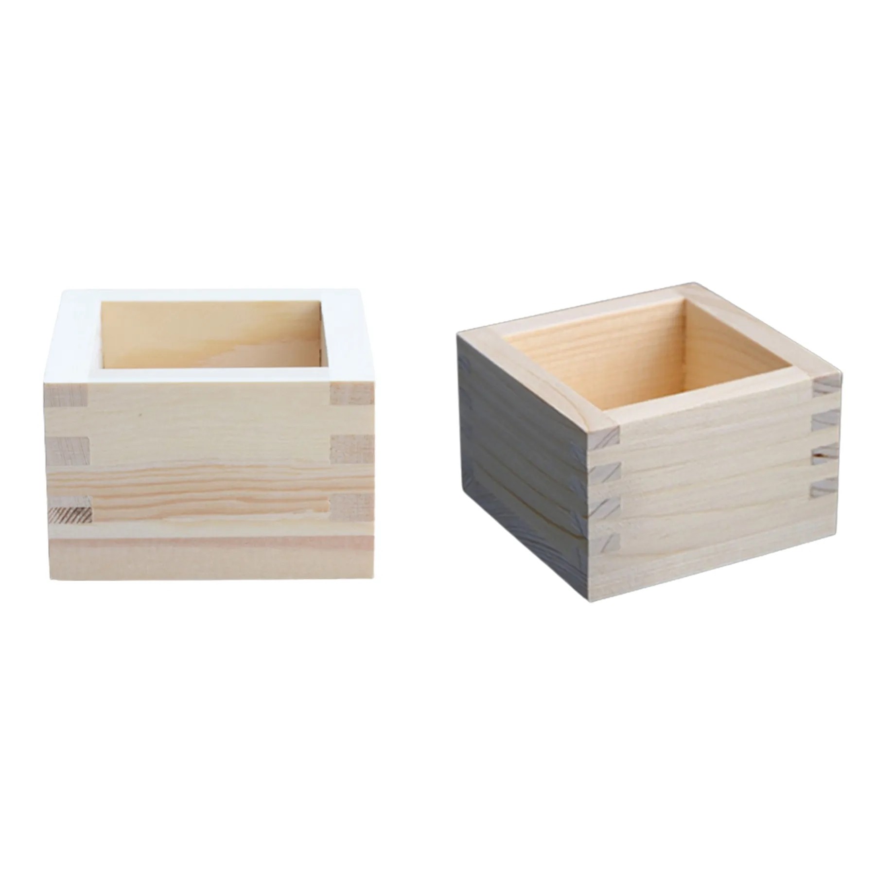 Square Wooden Cup Holder 4