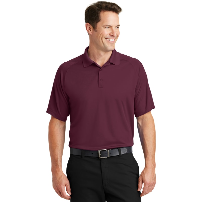 Sport-Tek Dry Zone Raglan Polo. 12