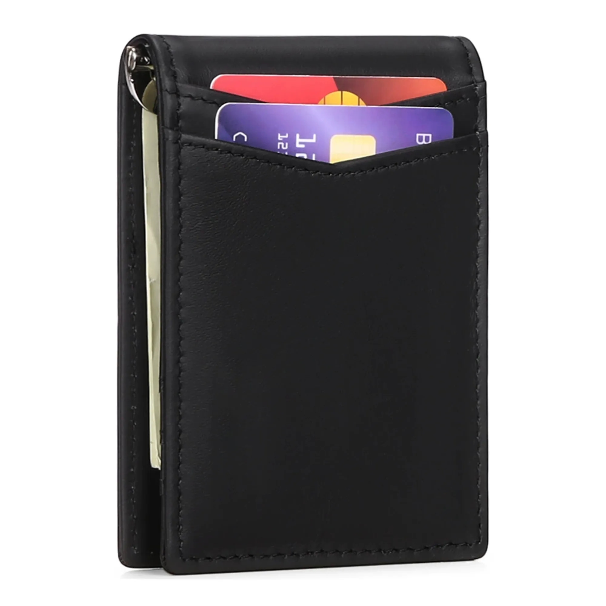 Minimalist Slim Leather Wallet for Men 5